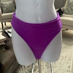 SKIMS Purple High-Waist Bikini Bottom